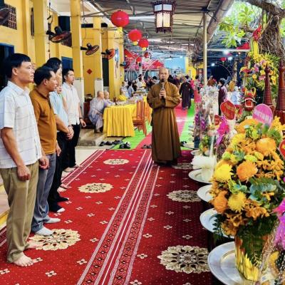Ngày thứ hai Lễ Húy kỵ Hòa Thượng Tôn sư Thiện Phước Nhựt Ý.